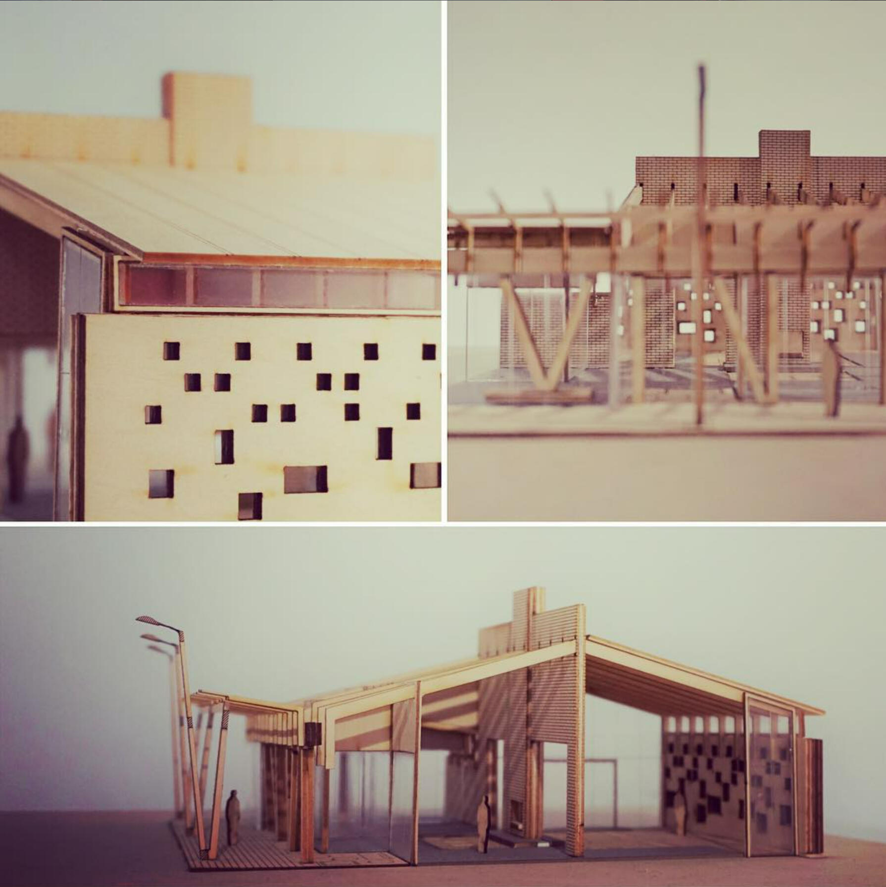 Thesis Project Physical Model - Sectional Detail