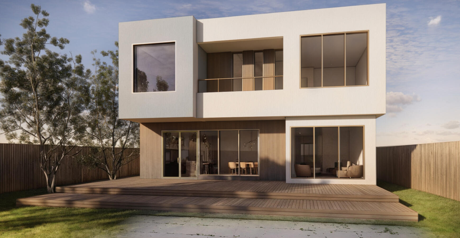 Exterior - Approaching from the Back