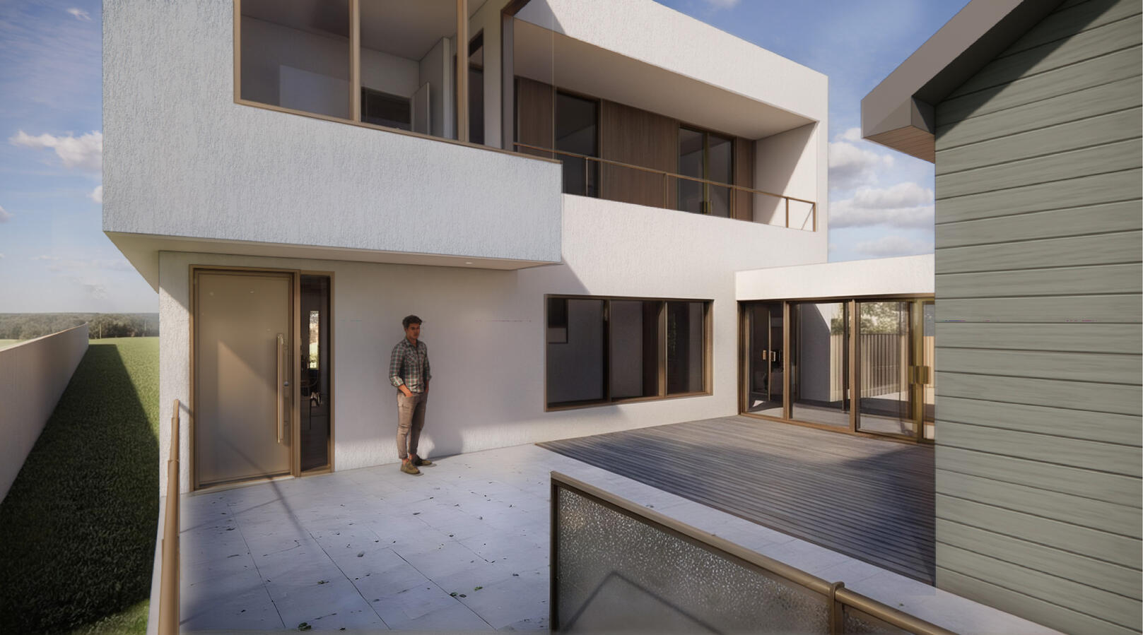 Exterior - Approaching from the Front
